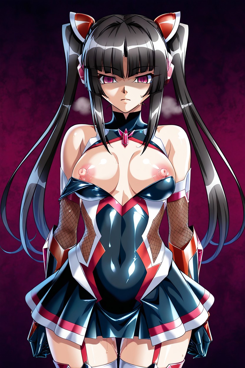 Latex Gloves, Empty Eyes, Seductive Pose Hentai AI Porn
