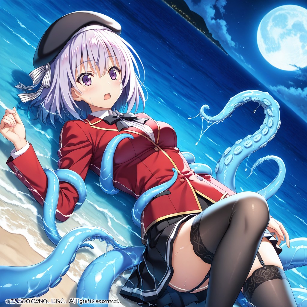 Eyes Widen In Surprised, Tight Body, Official Art Hentai AI Porn