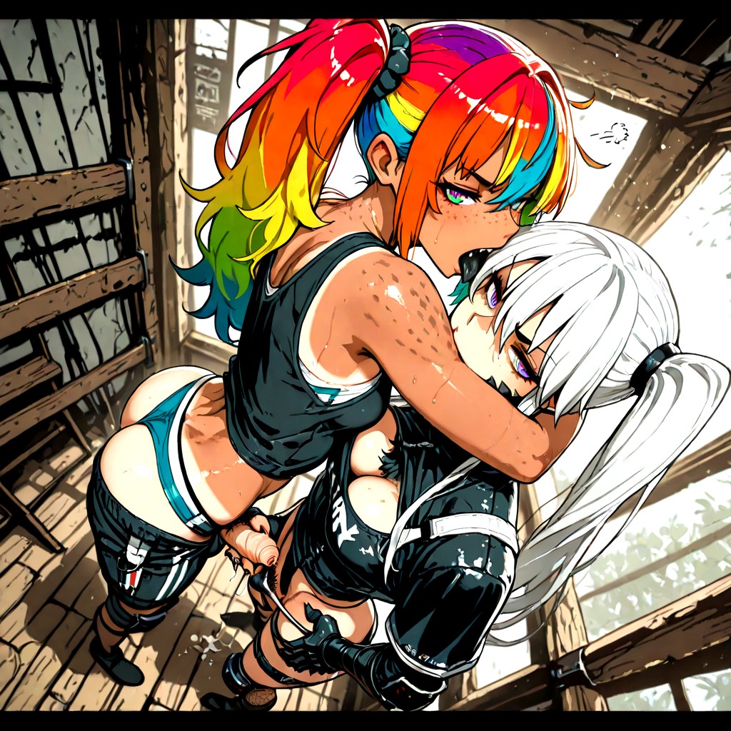 Tank Top, Very Close, Dorm Hentai AI Porn