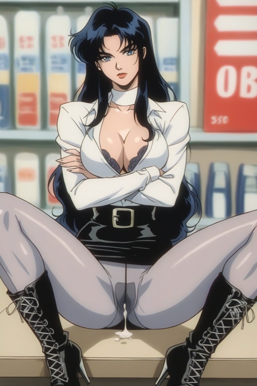 Close Up, Convenience Store, 20+ Hentai AI Porn