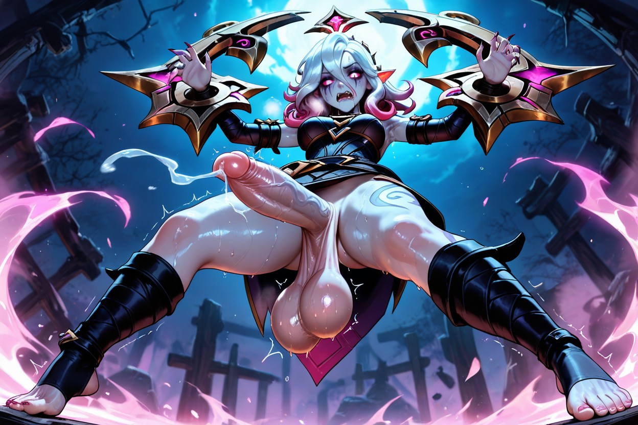 No Panties, Full Body, Hands Restrained Hentai AI Porn