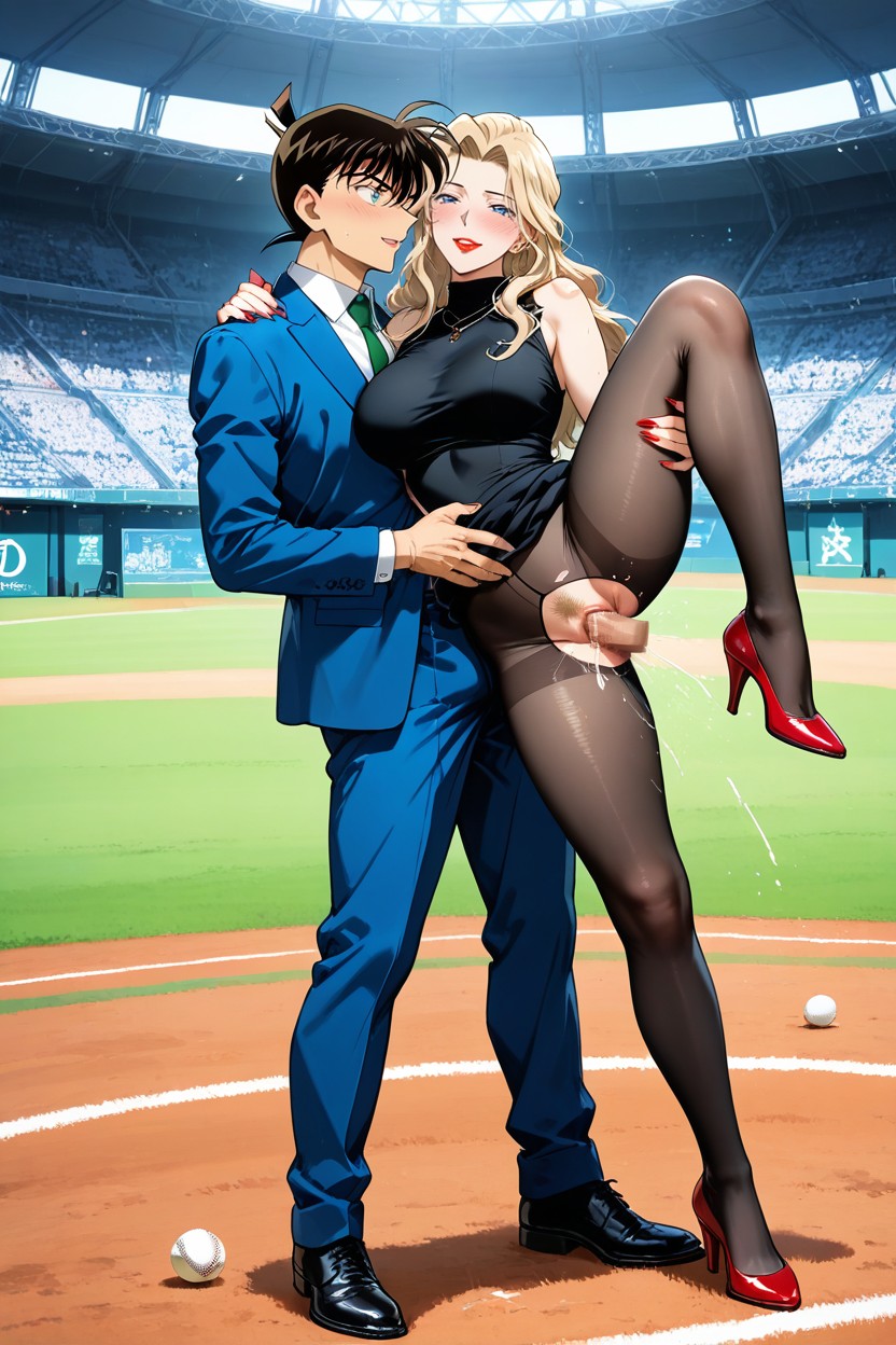 Sex From Behind, Vermouth From Detective Conan, Seductive Mature Beauty Hentai AI Porn