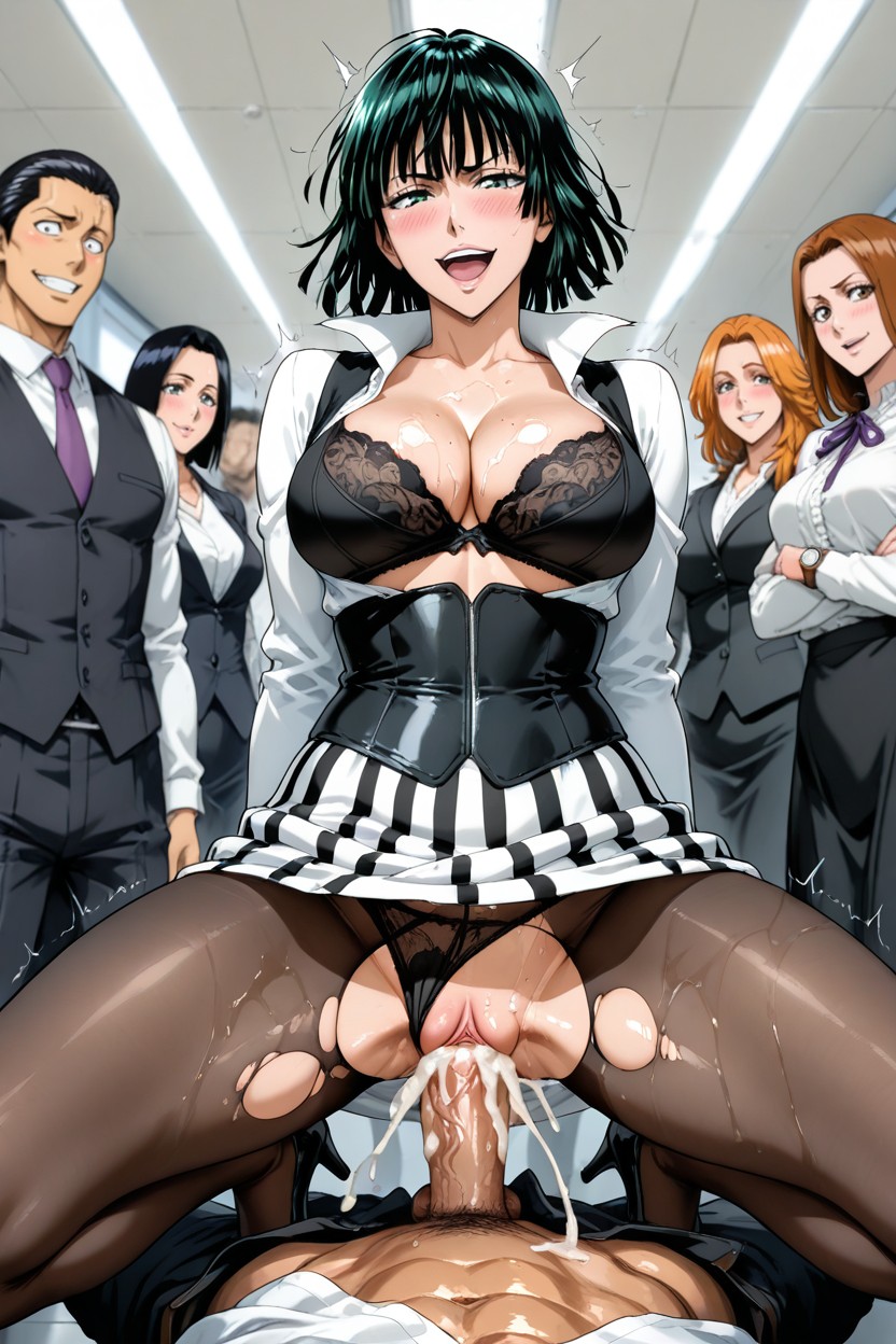 Oiled Skin, Torn Clothes, Vaginal Penetration Hentai AI Porn