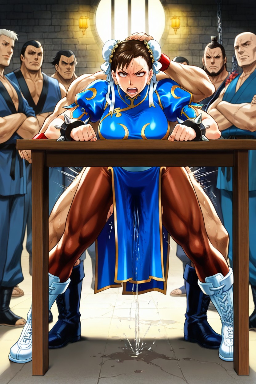 Angry, Face Down On The Table, 18+ Hentai AI Porn