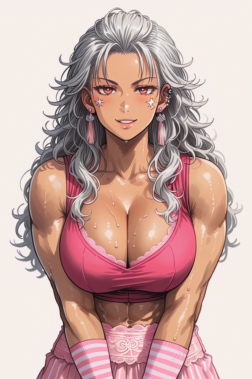 Extremely Slutty, +, Curvaceous Muscular Build Hentai AI Porn