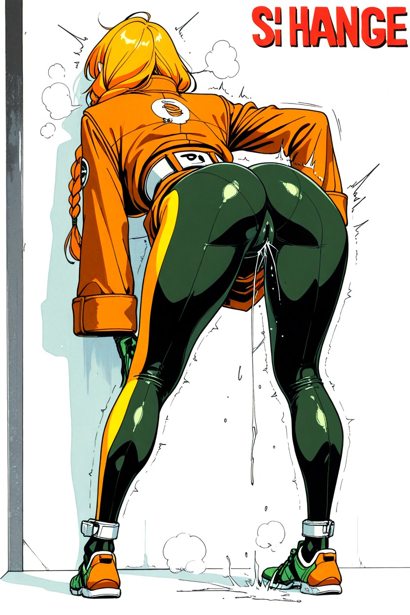 Front Edges Falling In Two Parallel Verticals Blowing In The Wind, Side Vents; The Coat Hangs Open, 18+ Hentai AI Porn