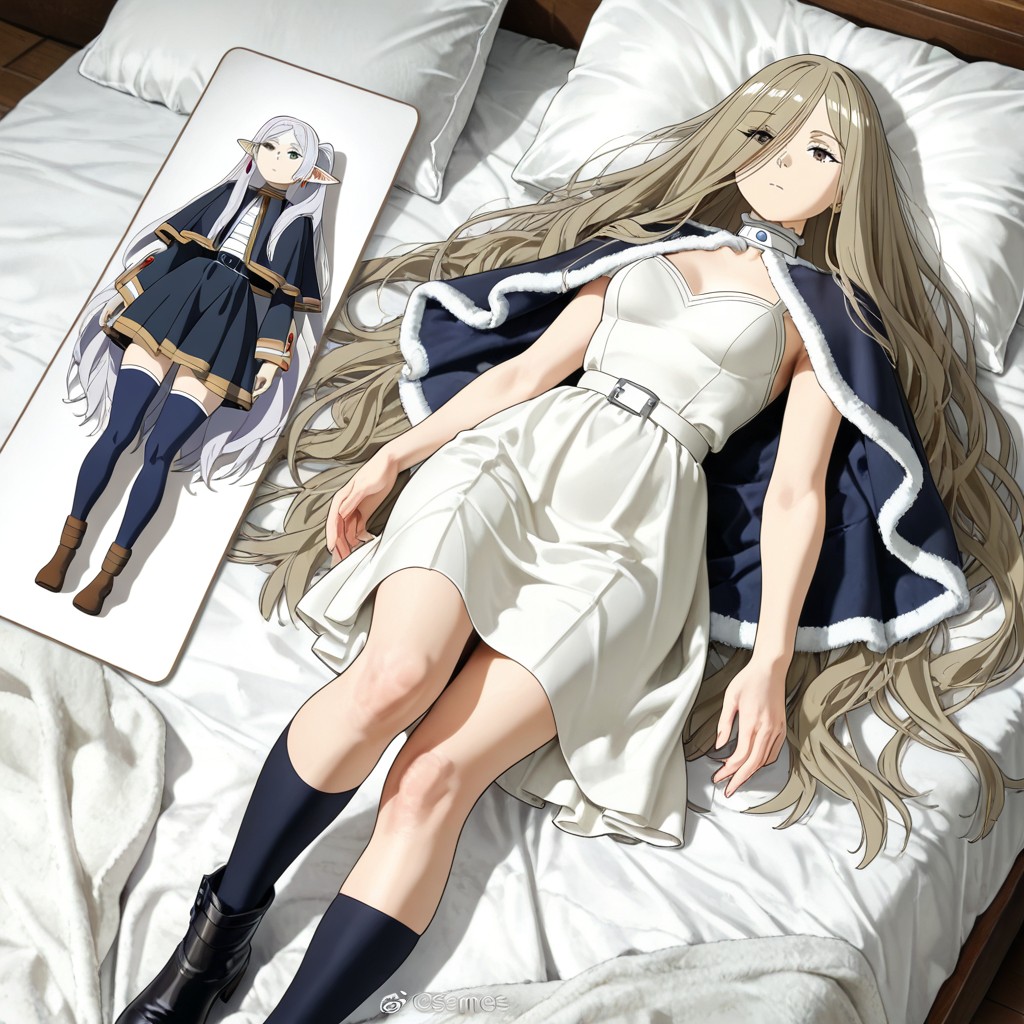 Looking At Viewer, Modest Height, Hair That Almost Reaches The Floor Hentai AI Porn