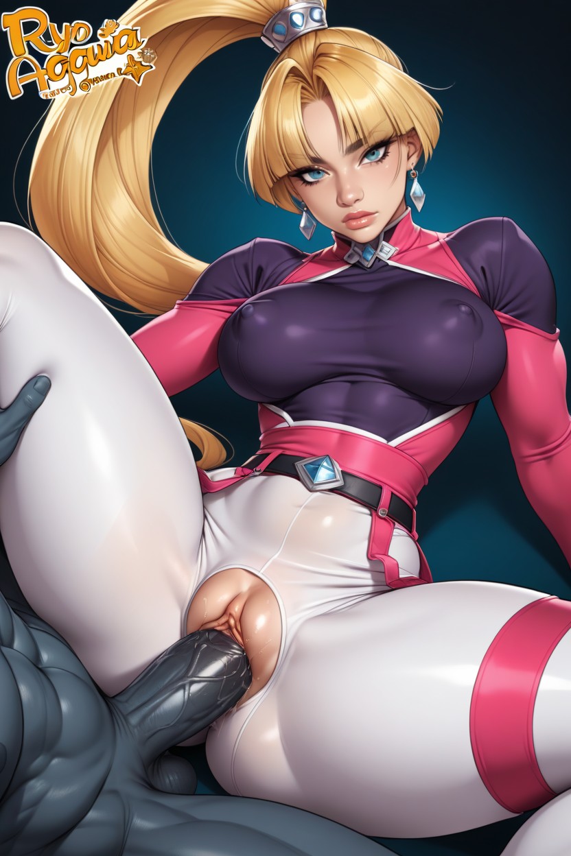 Belt, Highly Detailed Face, Legs Spread Hentai AI Porn