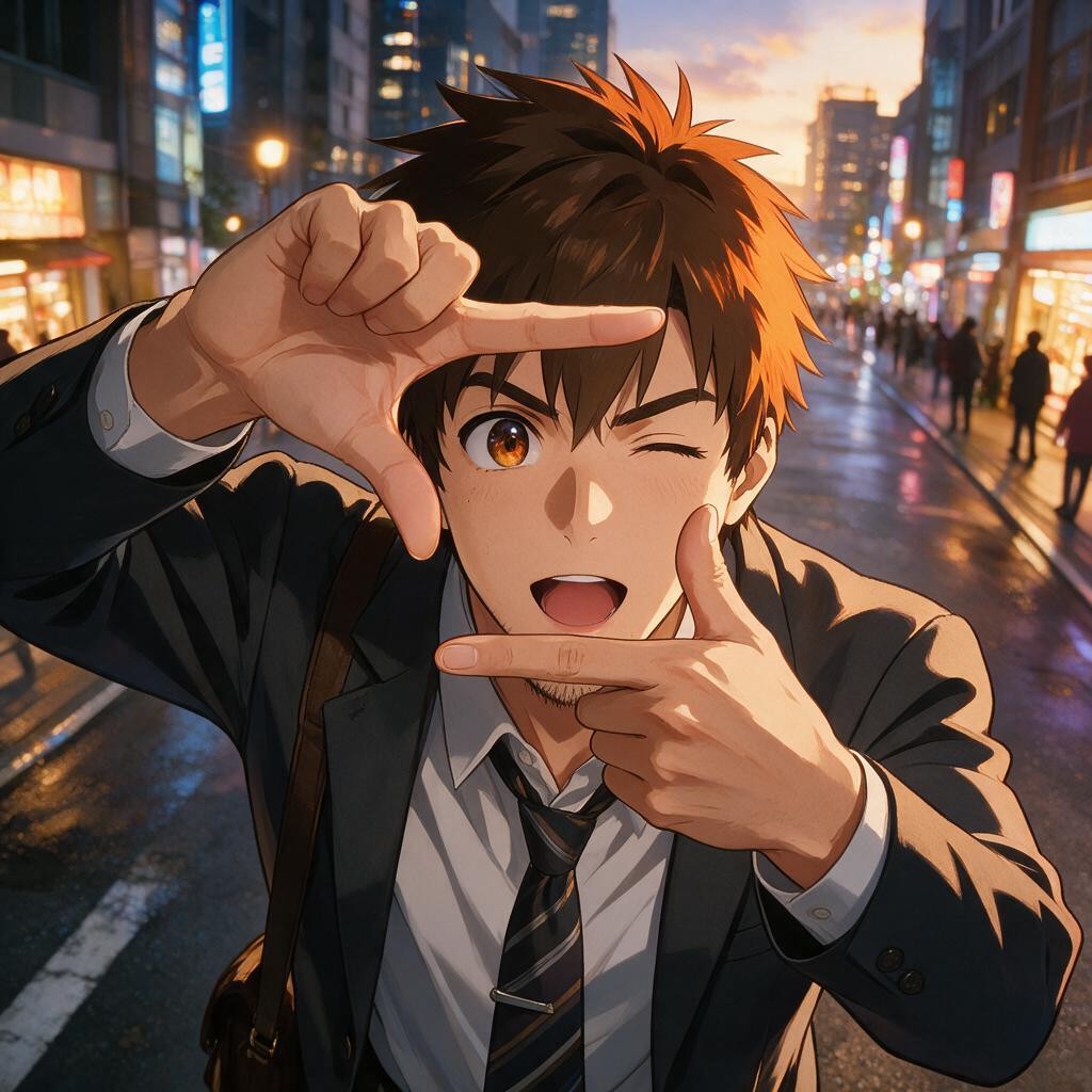 Golden-hour Vignette Effect That Gently Darkens The Outer Edges And Infuses The Entire Scene With A Cozy, Highly Detailed Anime Illustration, Dramatic Hues Of Twilight Atmosphere Reflecting In The Eyes Hentai AI Porn