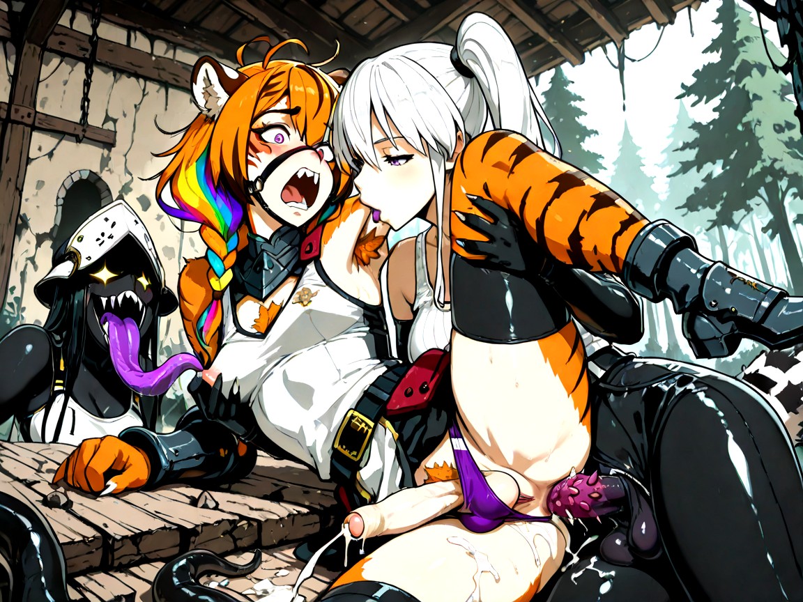 Humping, Playful, Claws Hentai AI Porn