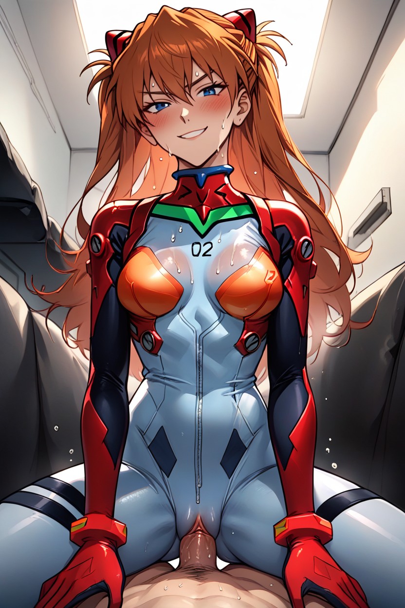 Smirking, Balls Deep In Her Pussy, Pov Hentai AI Porn
