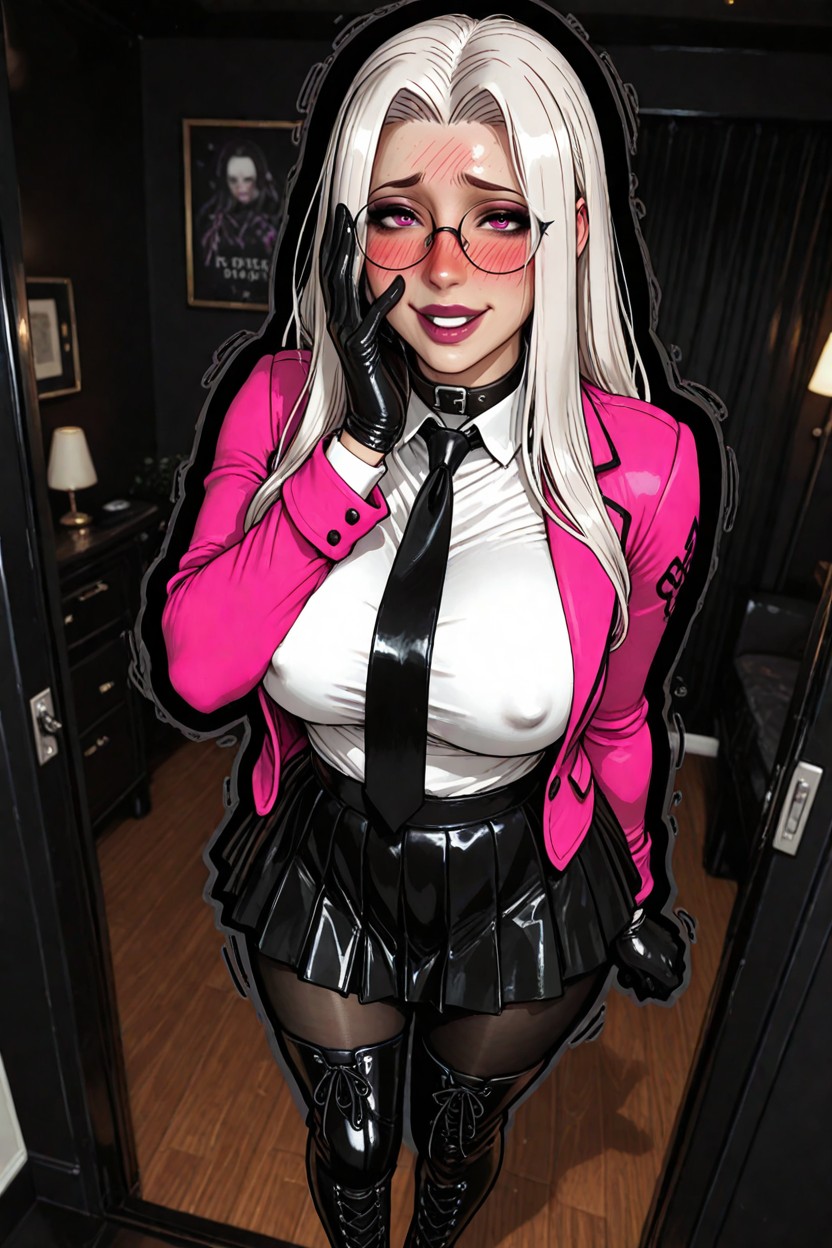 Slut, Front View, Love Hotel Room Hentai AI Porn