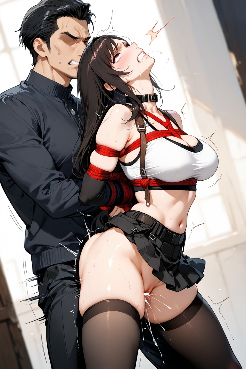 Feminine, Drooling, Penetrating Pussy Hentai AI Porn