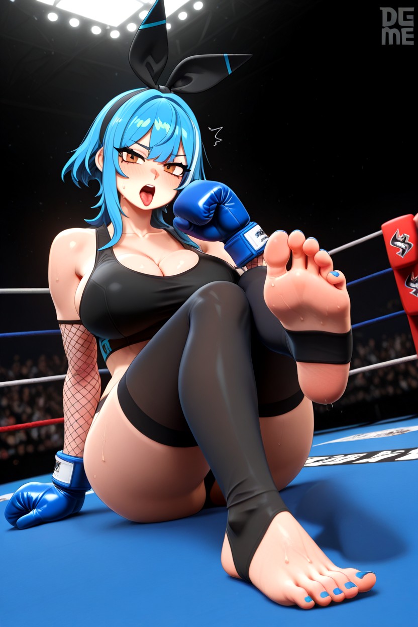 Foot Up, Highres, Dutch Angle Hentai AI Porn