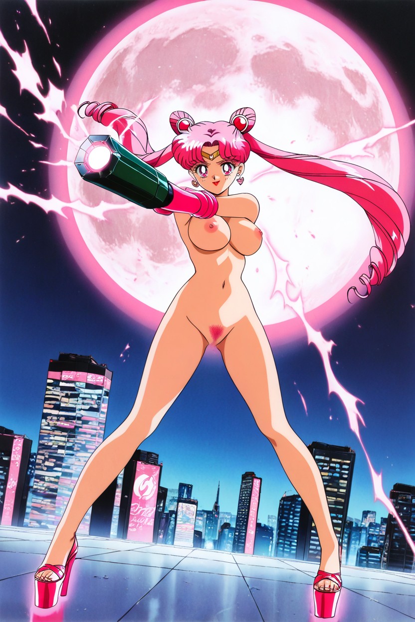 Naked, Nude, Action Pose Hentai AI Porn