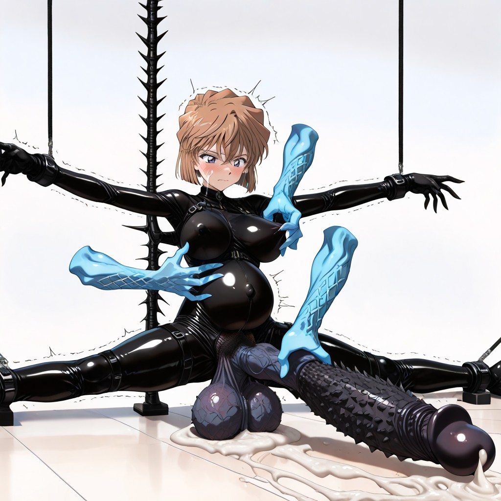 18+, Covered Spines Glans, Excessive Cumshot Hentai AI Porn