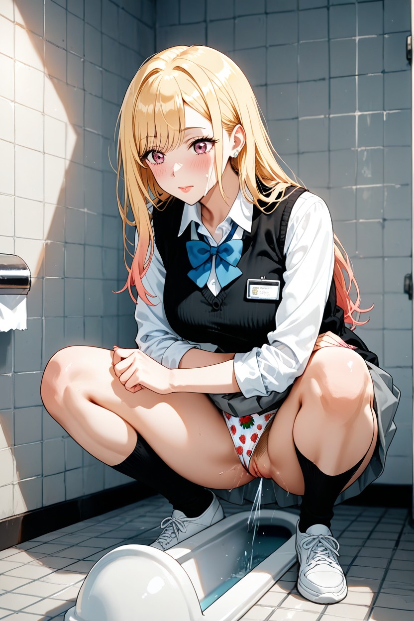 Winter Coat, Wide Spread Feet, Hair Hentai AI Porn