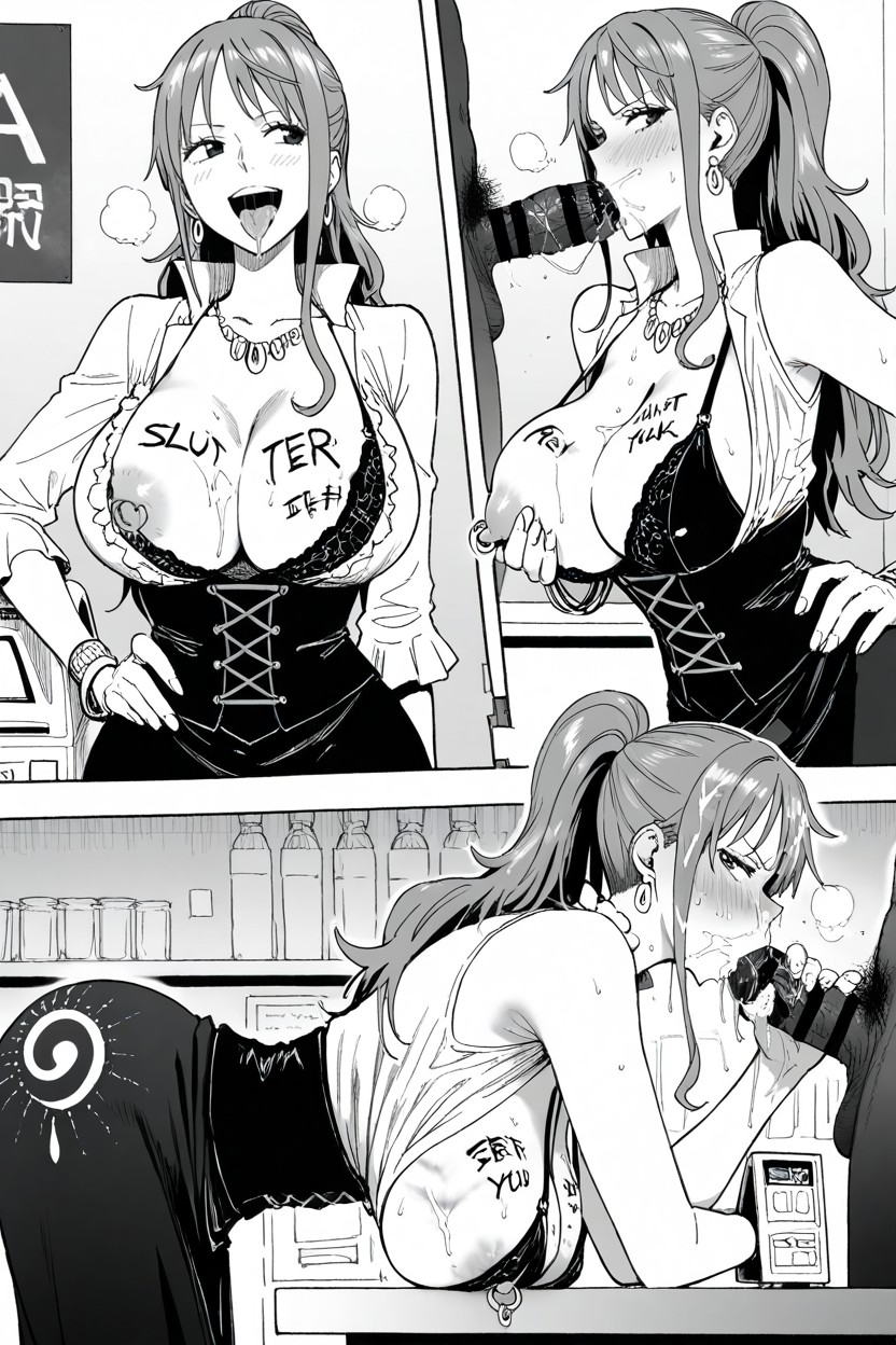 Half Body, Cum On Hair, Open Clothes Hentai AI Porn
