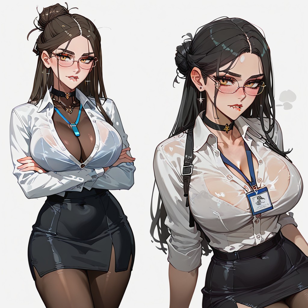 Covered Navel, Best Quality, Turnaround Hentai AI Porn