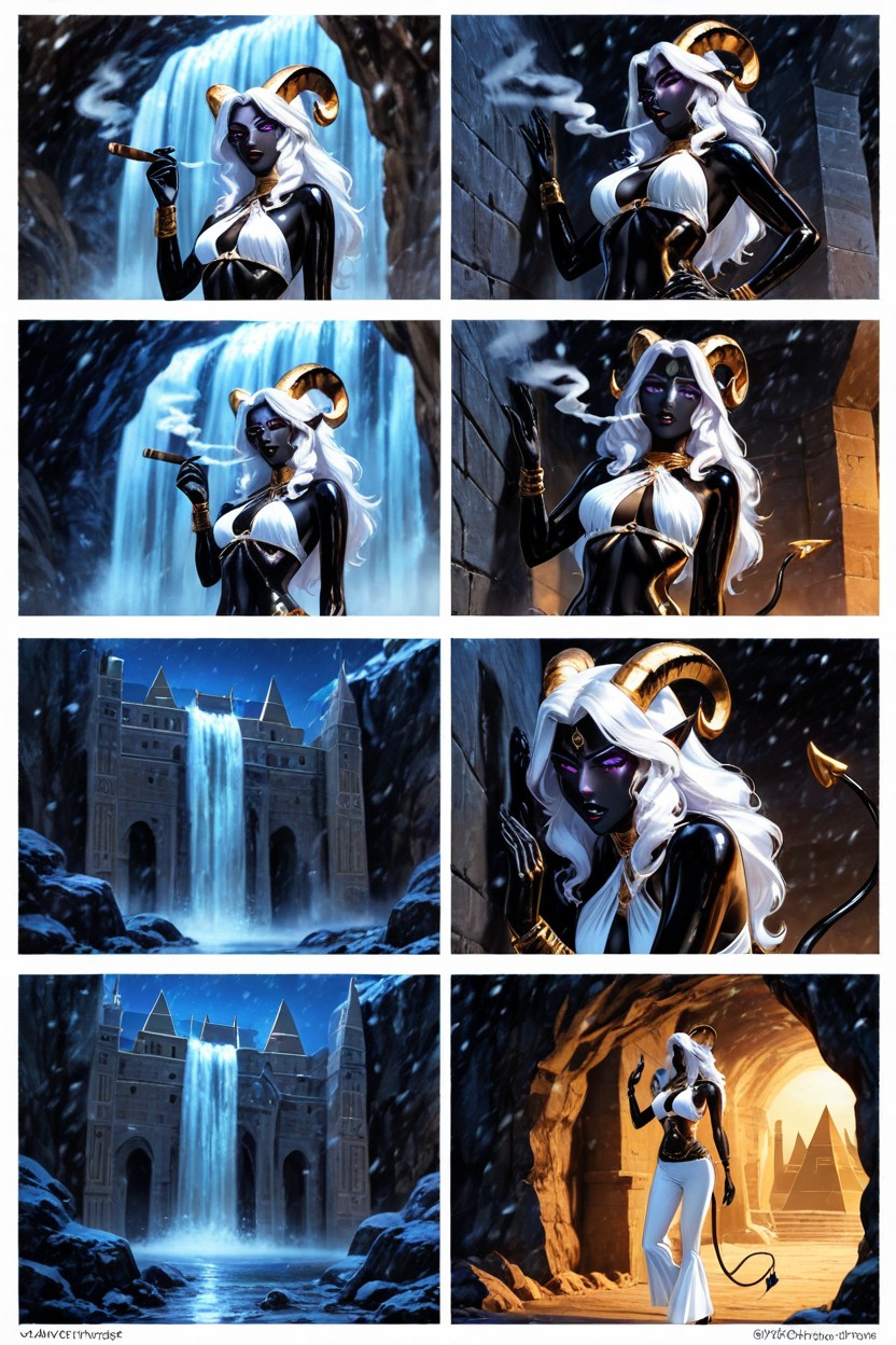 Multiple Views, Add Detail, Purple Eyes Hentai AI Porn