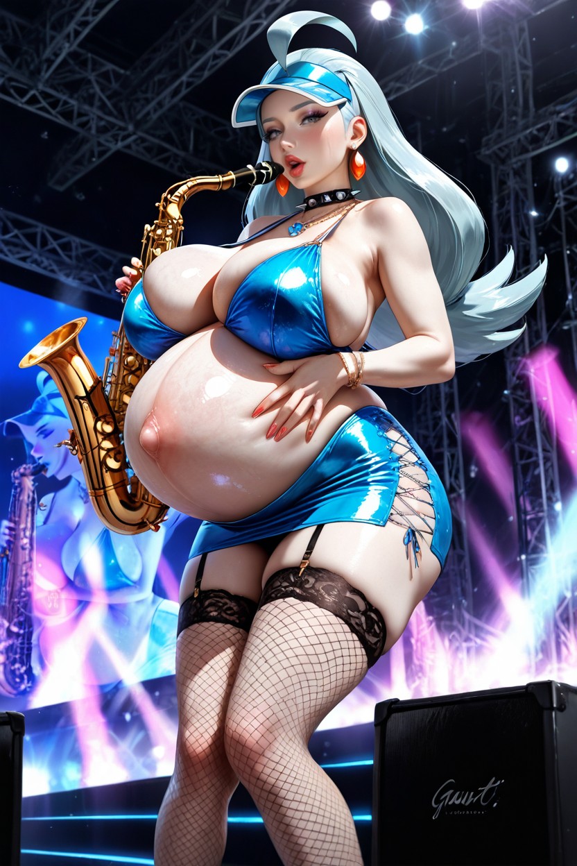Detailed Face, Necklace, Skinny Hentai AI Porn