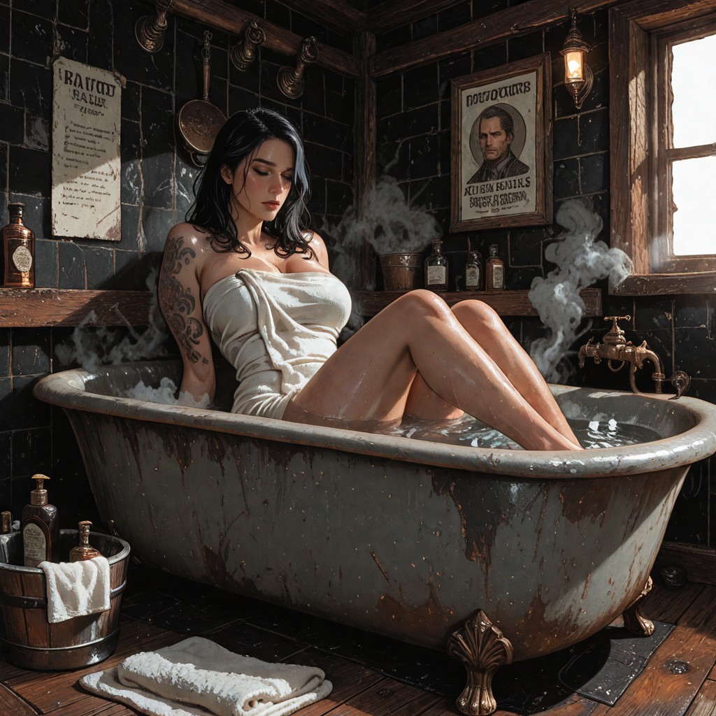 Massive Ass, Catching The Warm, And Warmgaslight And Natural Steam Light Hentai AI Porn