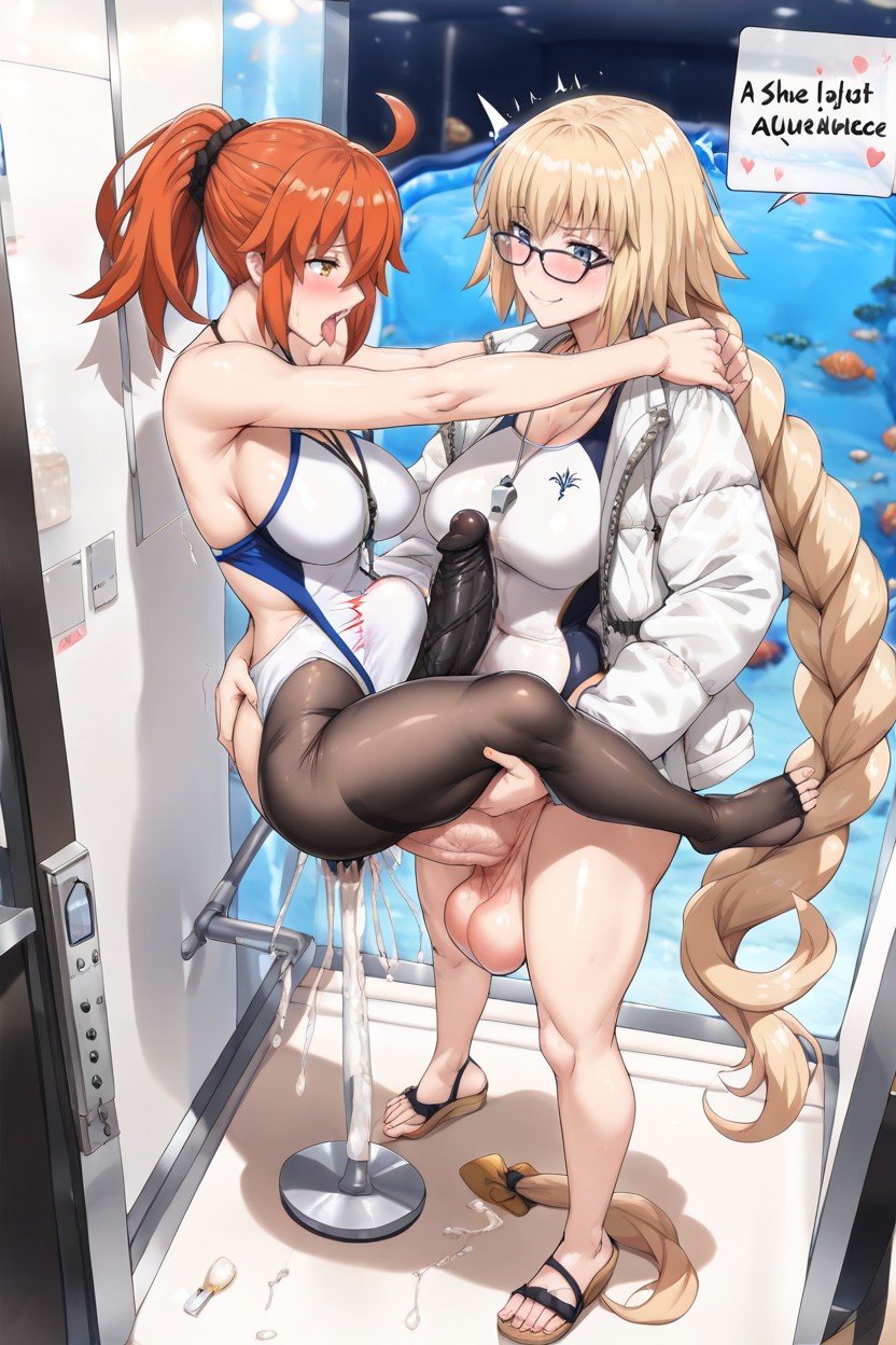 Giant Black Penis, Good View Angle To Goon, Extreme Stomach Bulge Hentai AI Porn