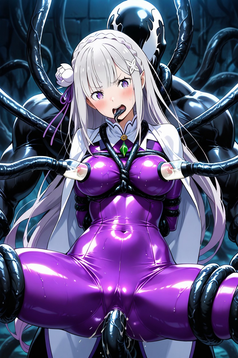 Small Ass, 18+, Ropes Harness Hentai AI Porn
