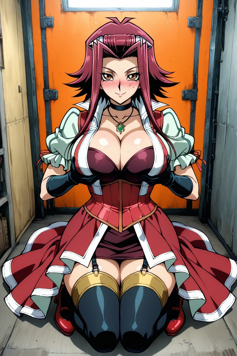 Large Ass, Looking At Viewer, Bust Shot Hentai AI Porn