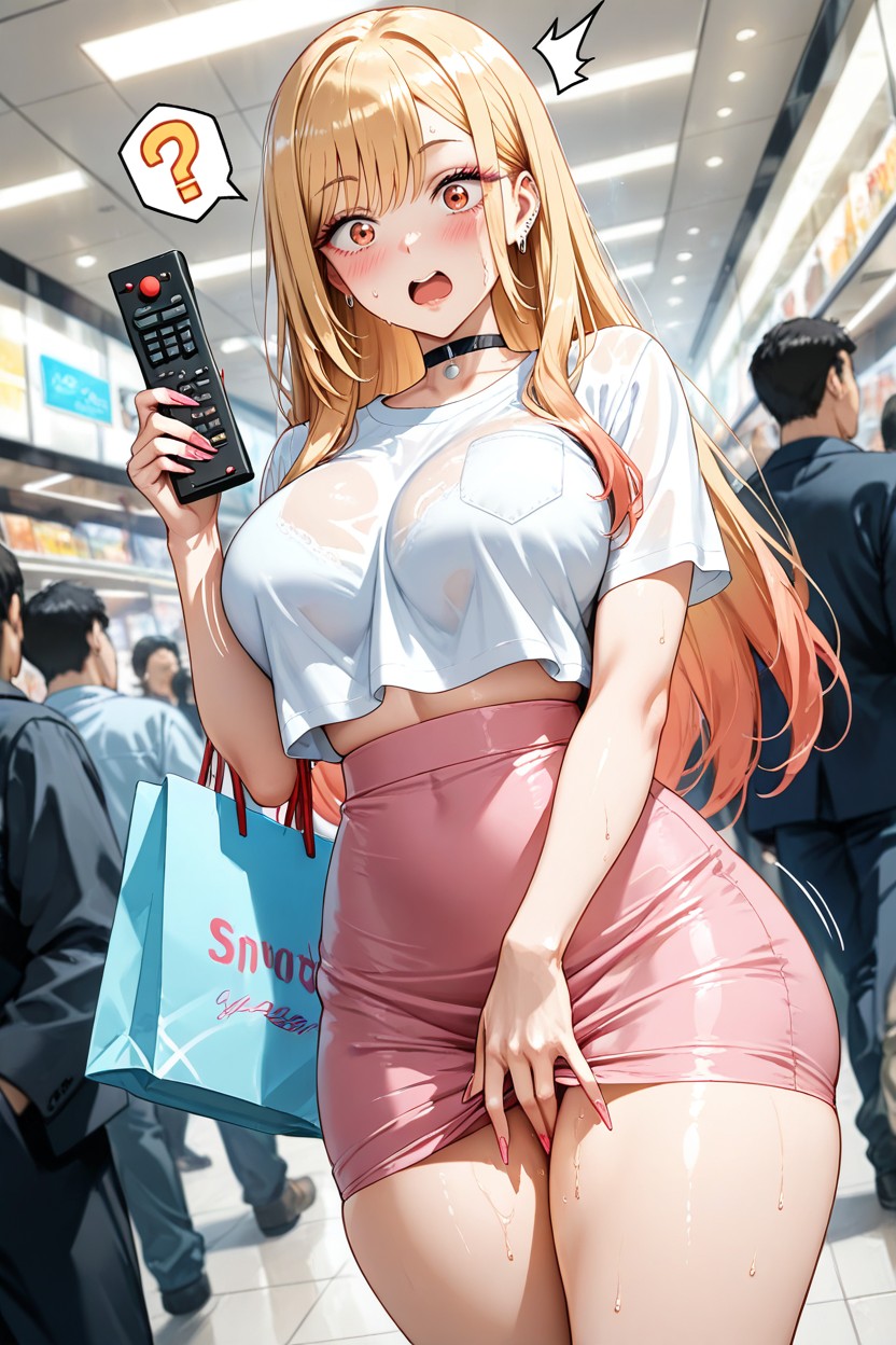 Culo Pequeño, Natural Breast, Vista Frontal Hentai IA