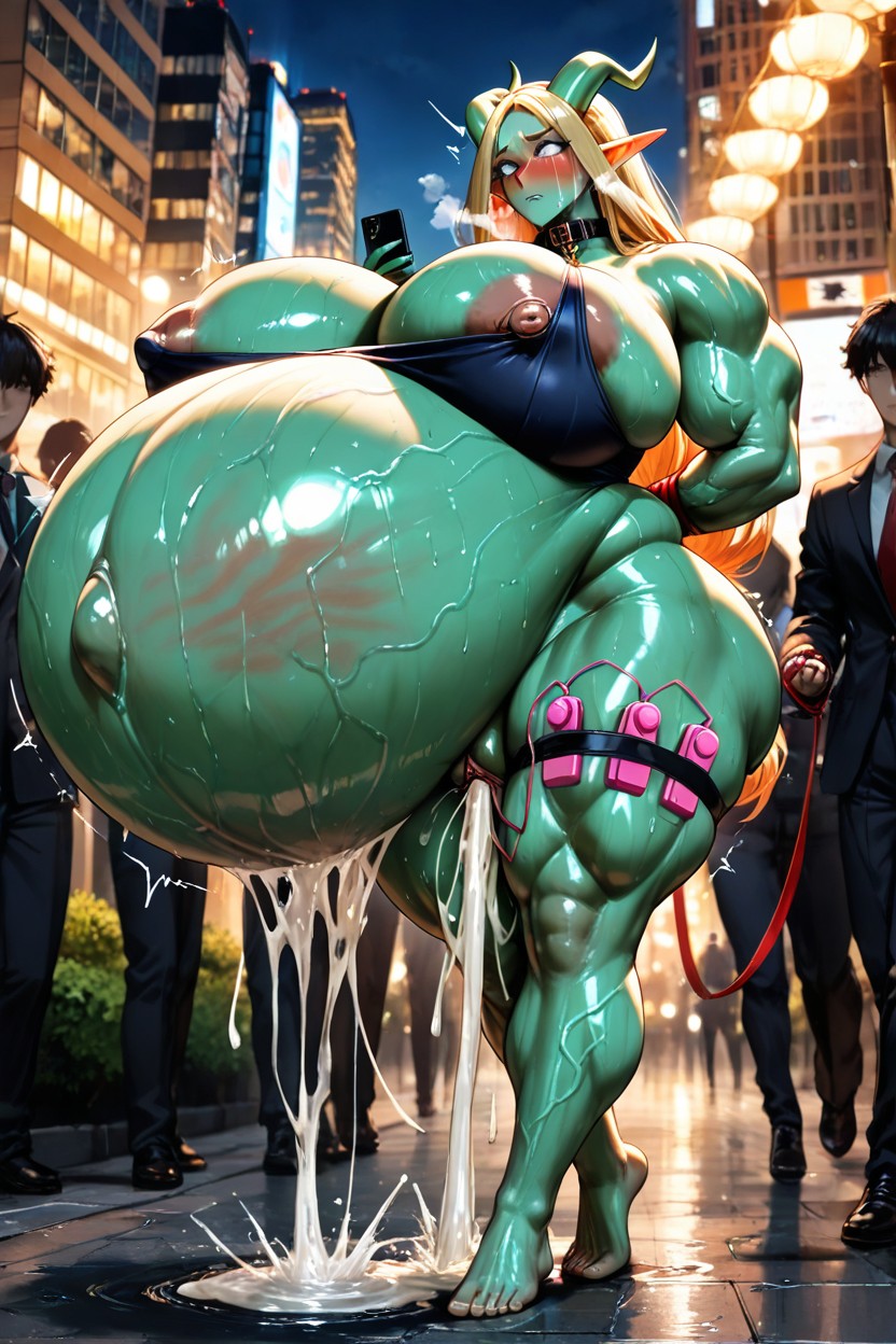Avergonzada, Female Water Dripping From Eyes, Full Body Hentai IA
