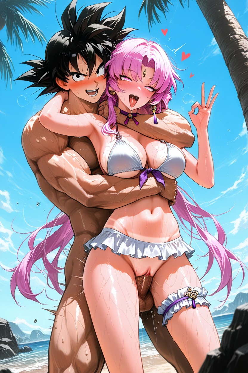 Medium Ass, Saliva Dripping, Moaning Hentai IA