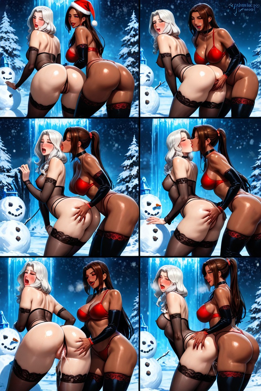 She Has Sexy Red Lipstick, Belly Dancer, Captive Hentai IA