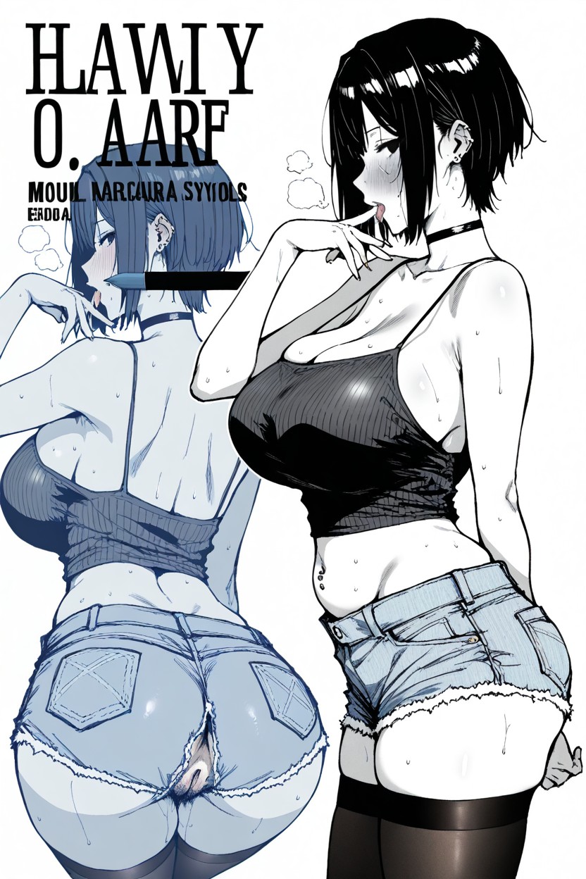 Full Clothes, Uncensored, Solo Hentai AI Porn
