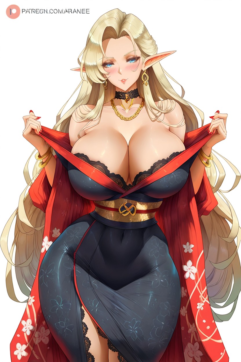 Big Breast, Mature Woman, Naturally Heavy Breasts Hentai IA