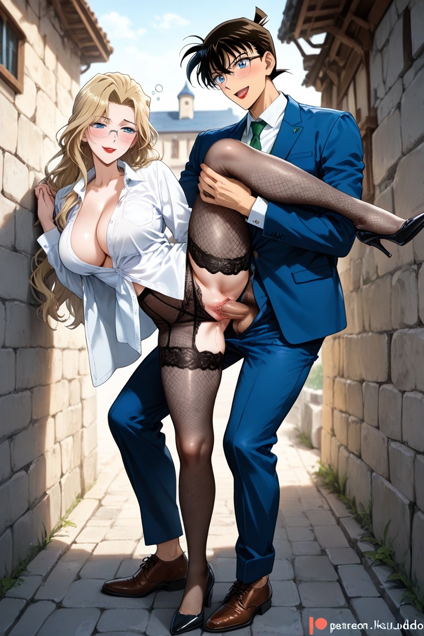 Seductive Mature Beauty, Vello Púbico Femenino, Vaginal Intercourse Hentai IA