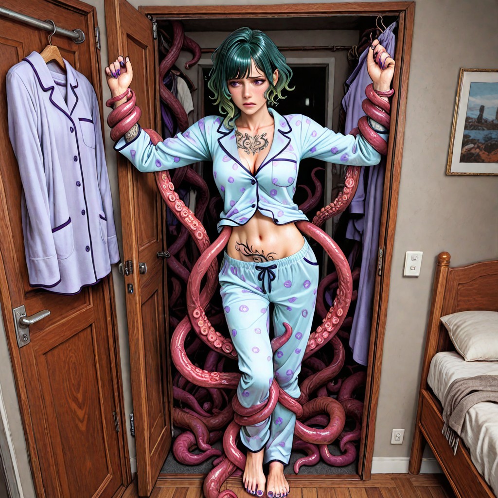 Bedroom, 20+, Skinny Hentai AI Porn