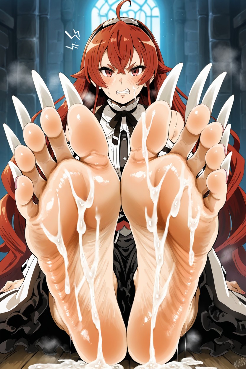 Long Feet, Big Feet, Long Foot Hentai IA