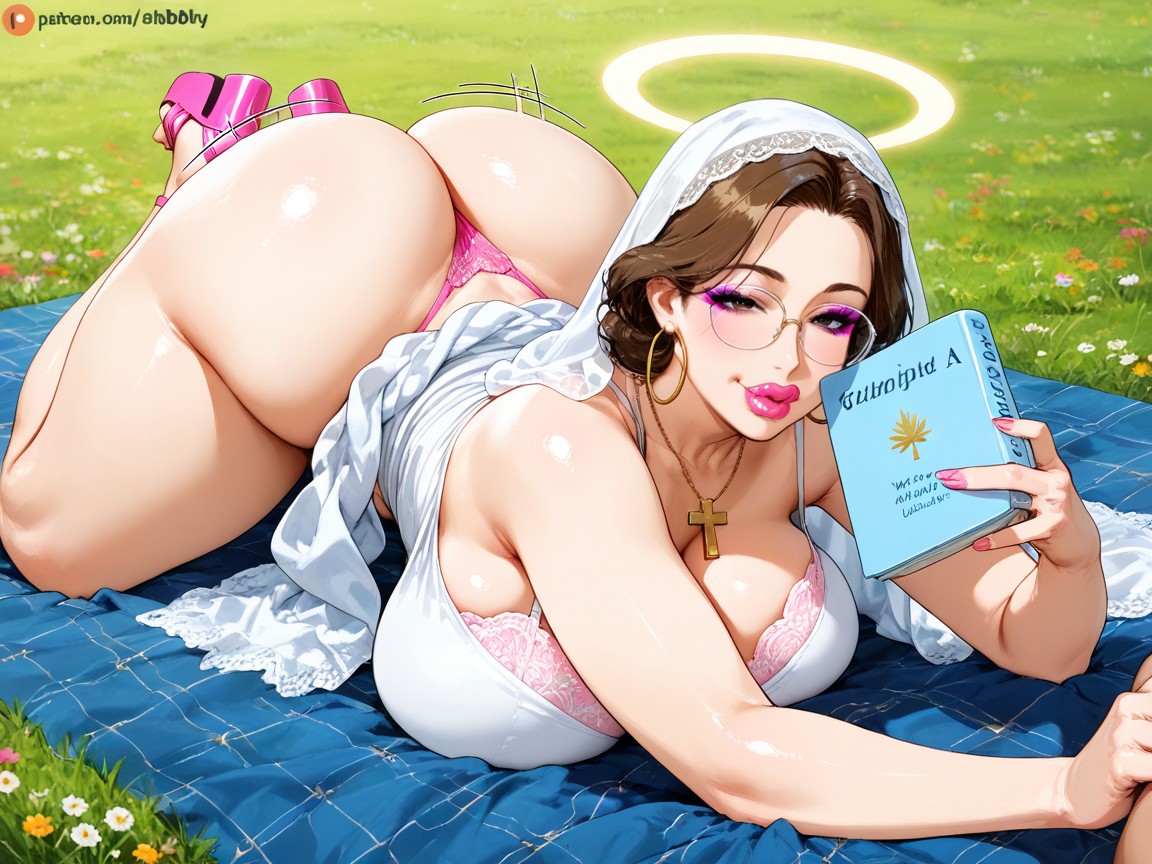 Tomgirl, Glasses, Thick Thighs Hentai AI Porn