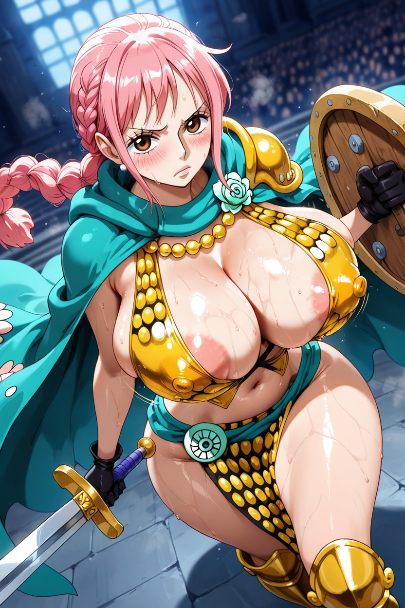 Long Hair, Blushing, Perfect Thighs Hentai AI Porn