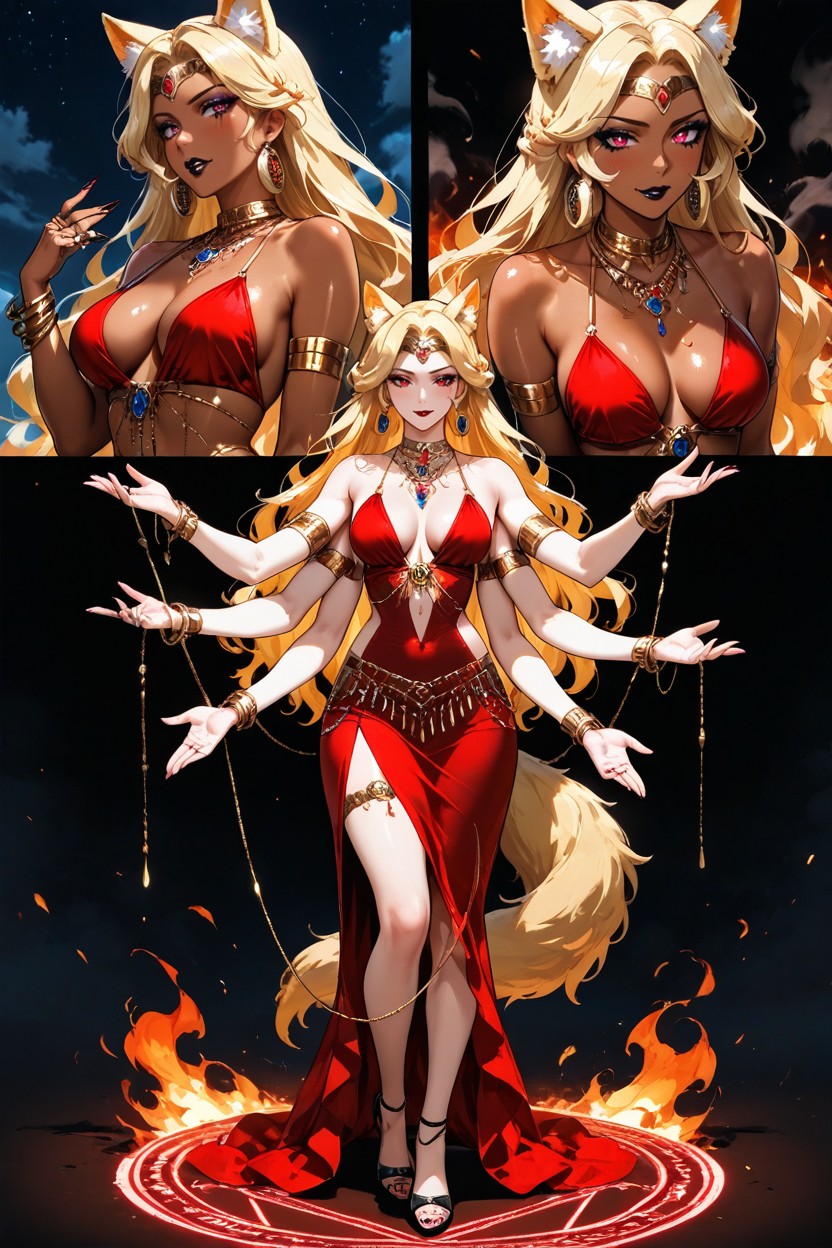 Comic Panel, Pose De Mascota, A Cuatro Patas Hentai IA