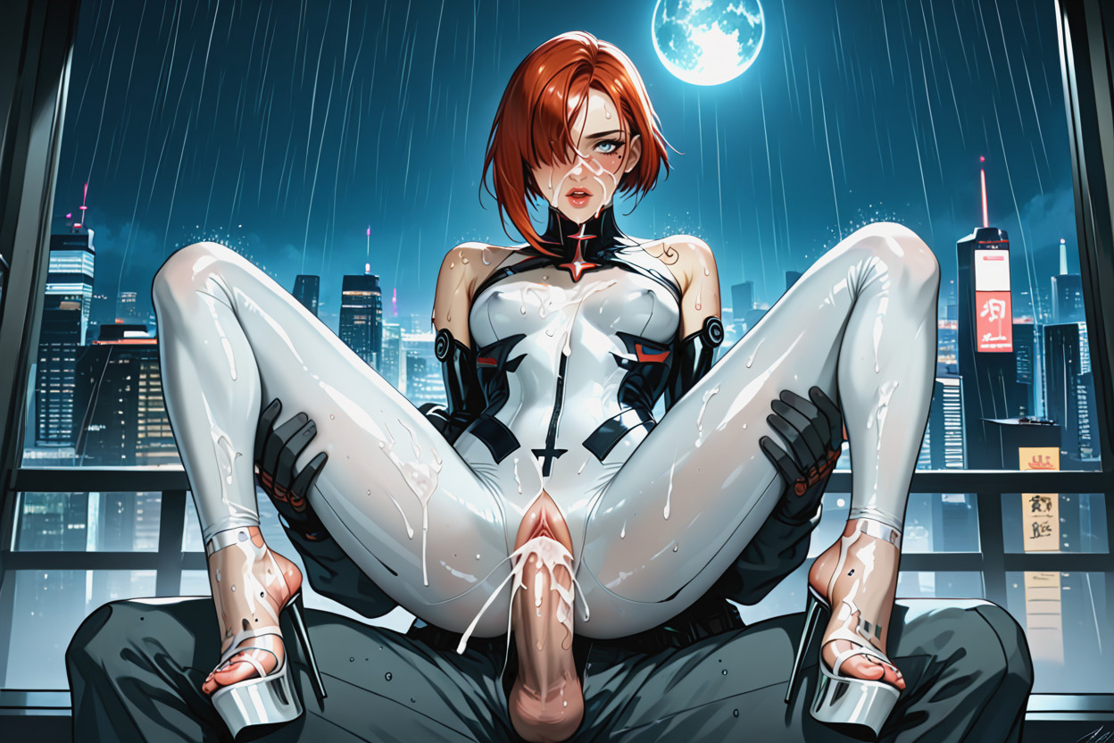 Moaning, Night, Evie From Stellar Blade Bloodrain Hentai AI Porn