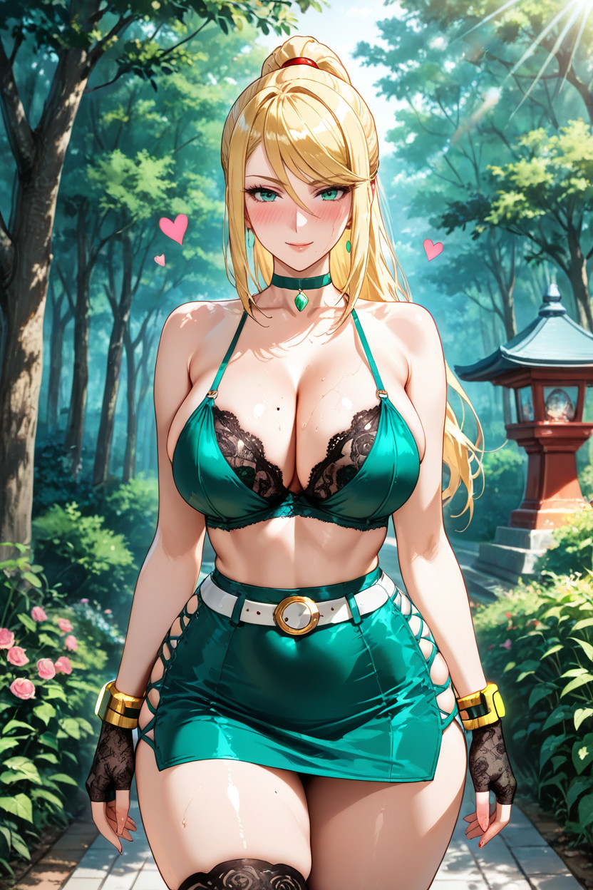 Visible Navel, Rings, Large Ass Hentai AI Porn