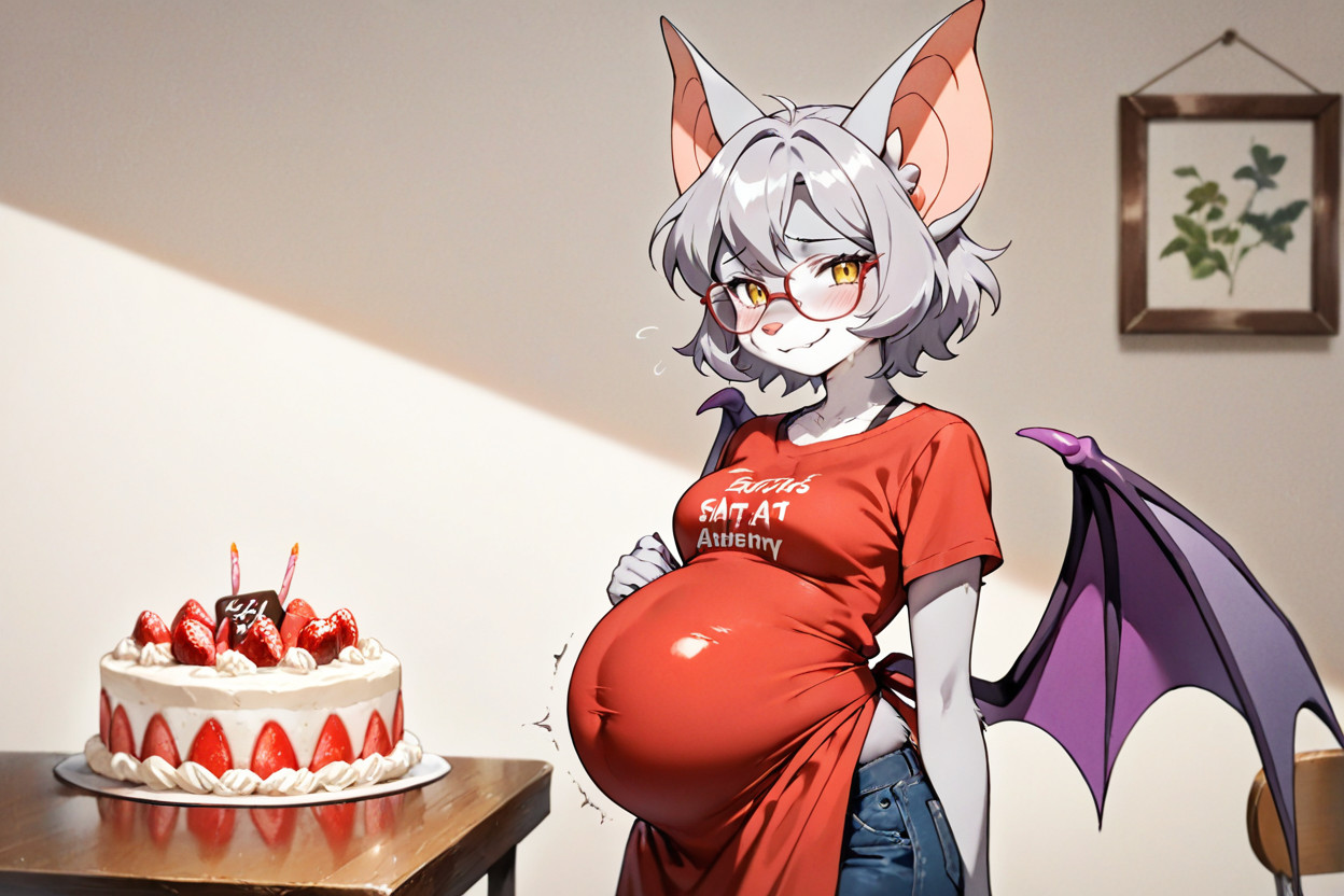Smiling, Shiilip's Purple Bat Armwings, Culo Pequeño Hentai IA
