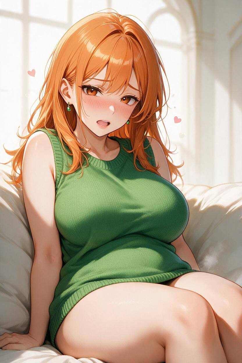 Heavy Breathing, Thick Thighs, Horny Hentai IA