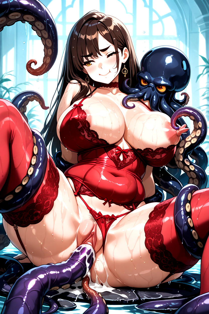 Pussy Sex, Double Penetration Sex, Burst Into Hentai AI Porn