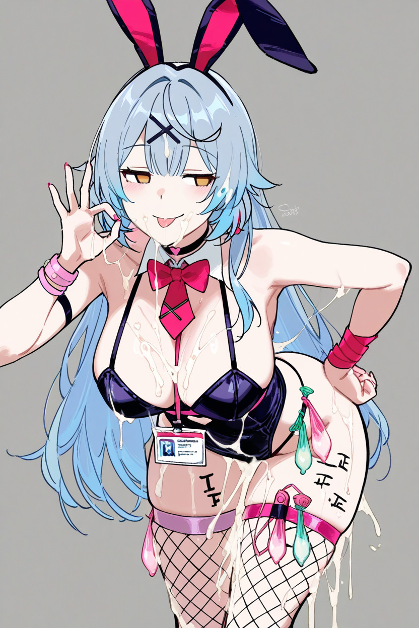 Emotionless, Tongue Out, Sos Adult Art Style Hentai AI Porn