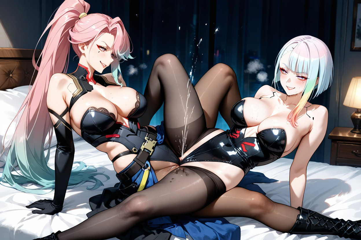 Pink Hair, Armored Dress, Very Long Hair Hentai AI Porn
