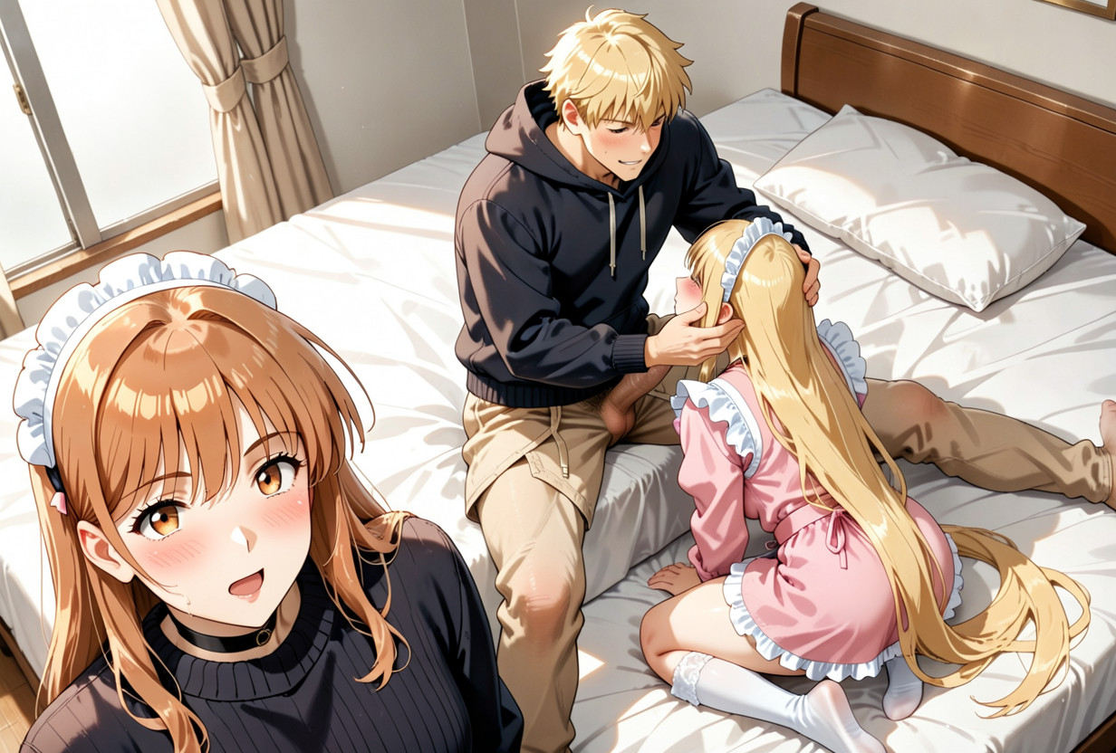 Small Breasts, 25+, Hirokos Face On The Far Bottom Left Hentai AI Porn