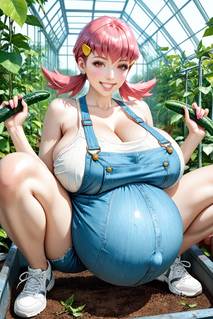 Very Blushed, Portrait Photography, Breasts Pushup ヘンタイAIエロ